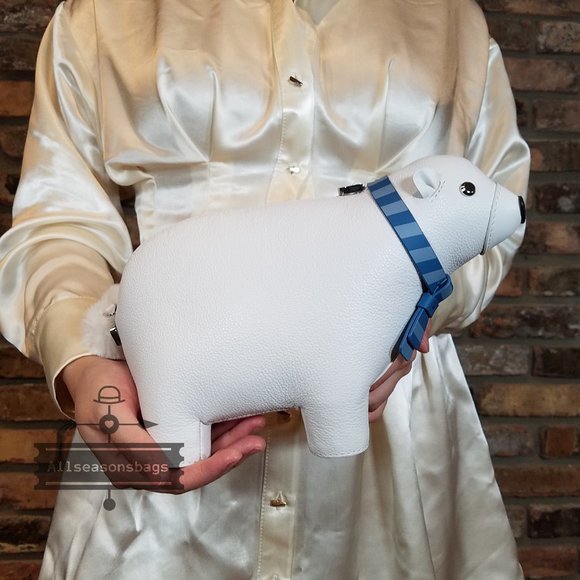 kate spade Handbags - AUTHENTIC Kate Spade Arctic Friends Polar Bear Crossbody Novelty Bag NWT